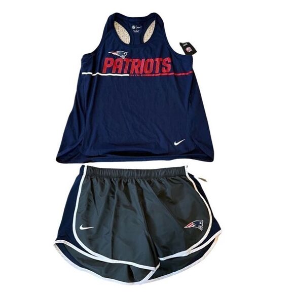 Nike Pants - Nike New England Patriots Shorts and Tank Set– size‎ XXL